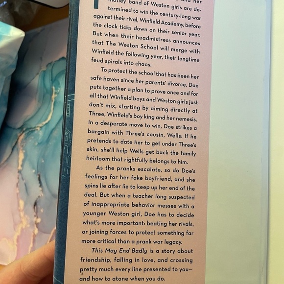 This May End Badly Book by Samantha Markum Fiction Paperback - Picture 3 of 4